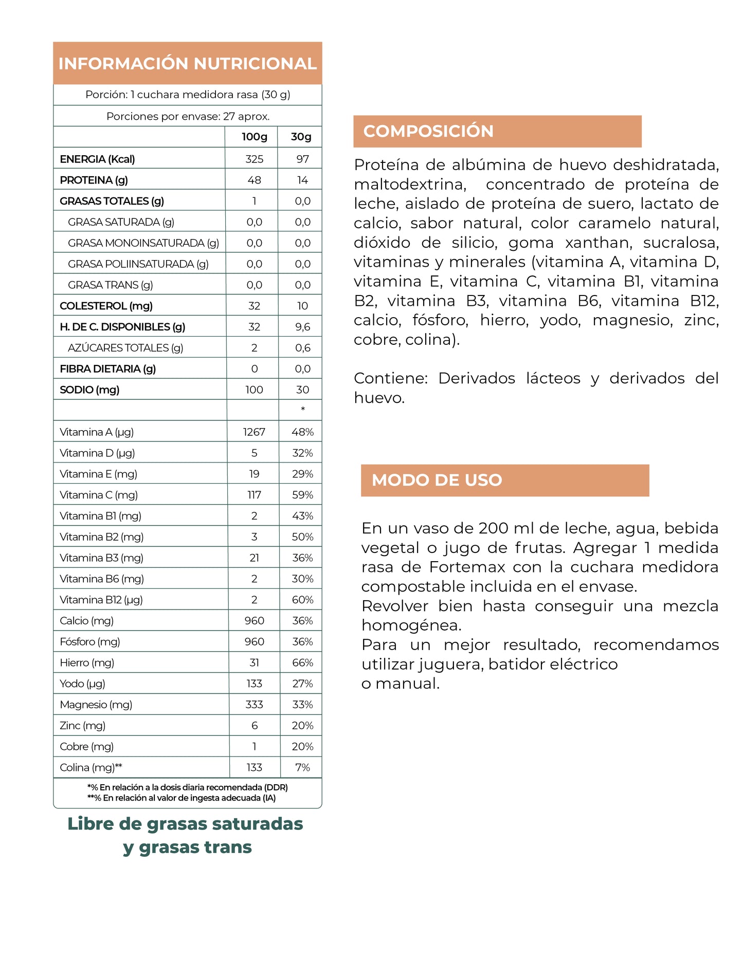 Fortemax Capuccino