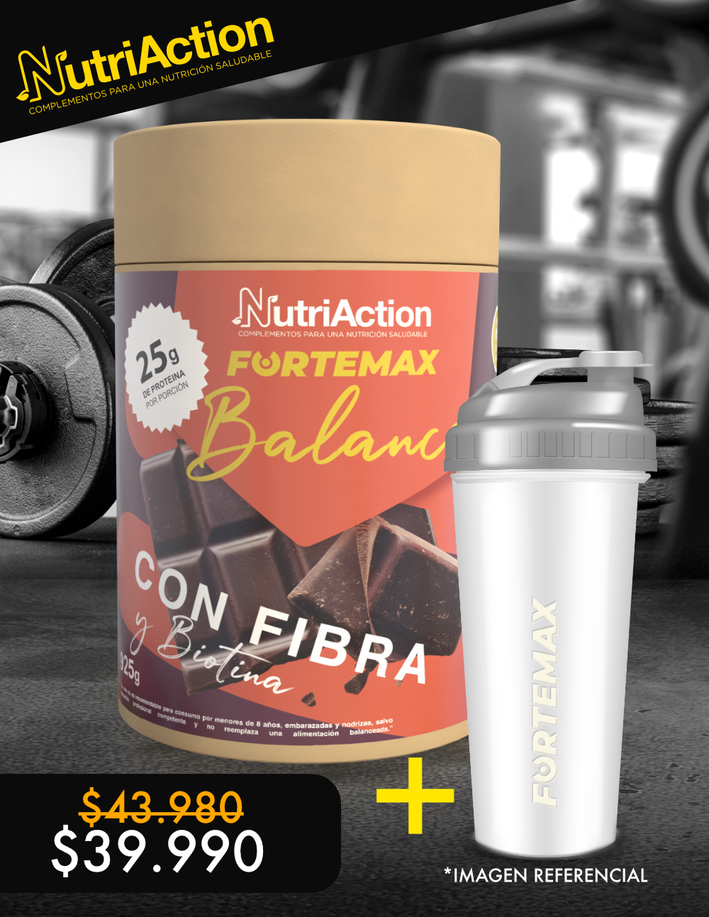 Fortemax Balance + Shaker