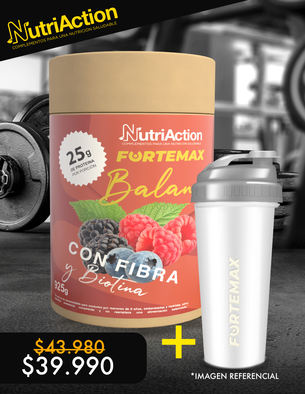 Fortemax Balance + Shaker