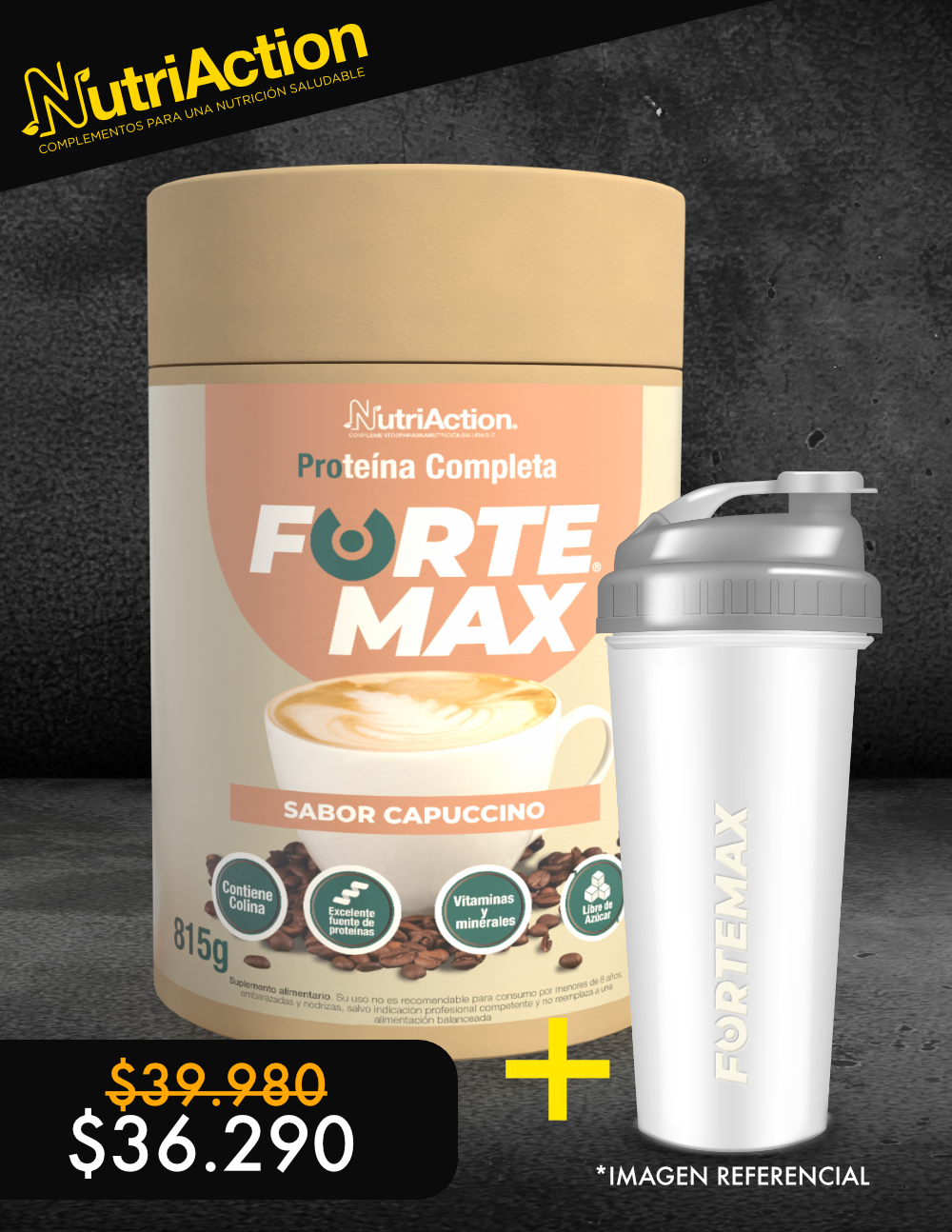 Fortemax + Shaker