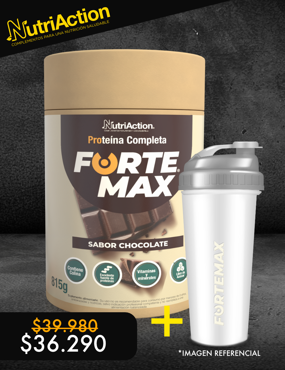 Fortemax + Shaker