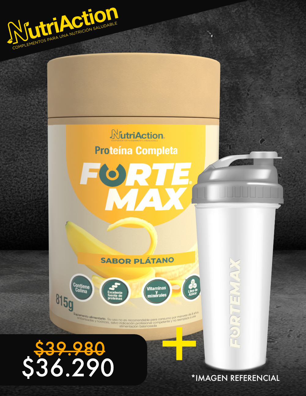 Fortemax + Shaker