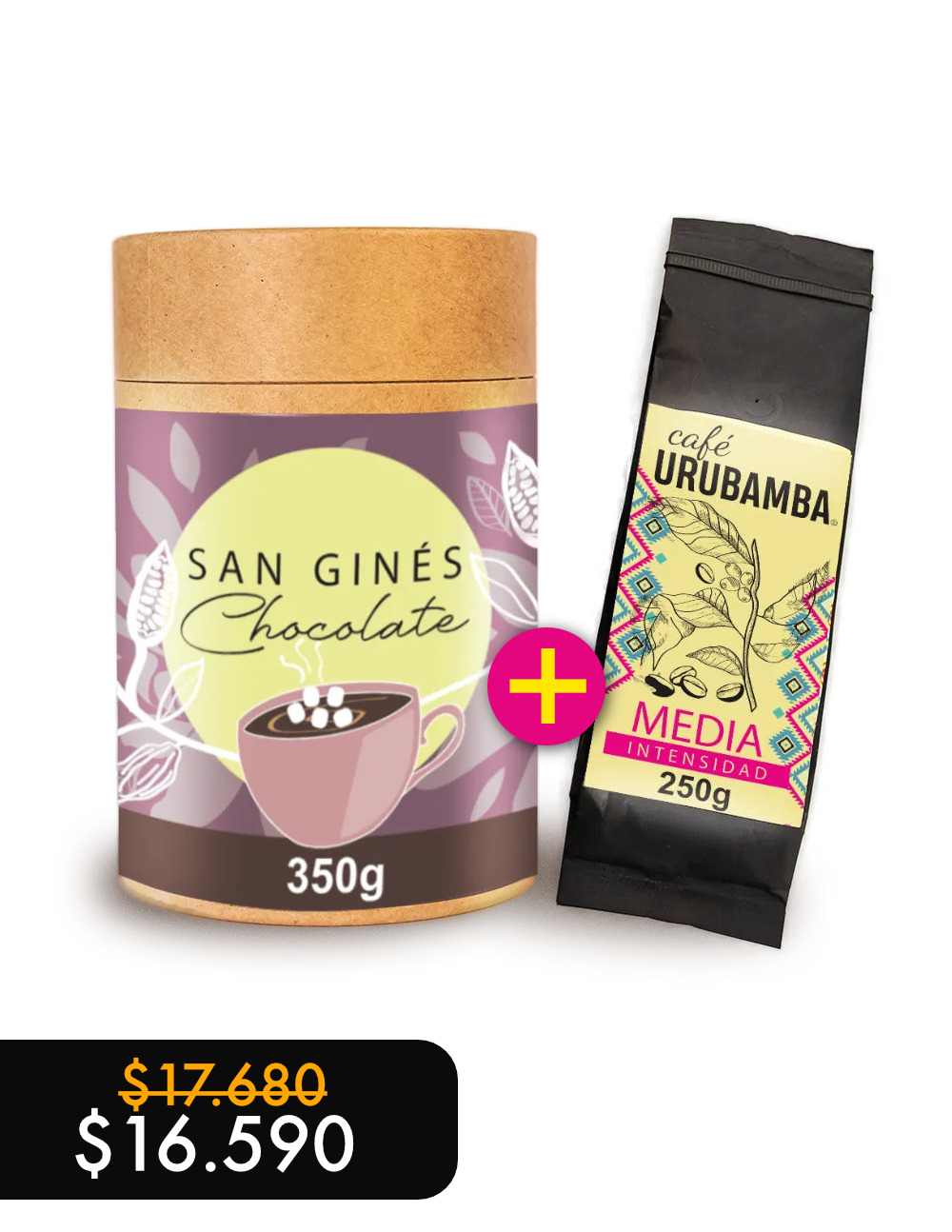 Chocolate San Ginés + Café Urubamba 250 gr